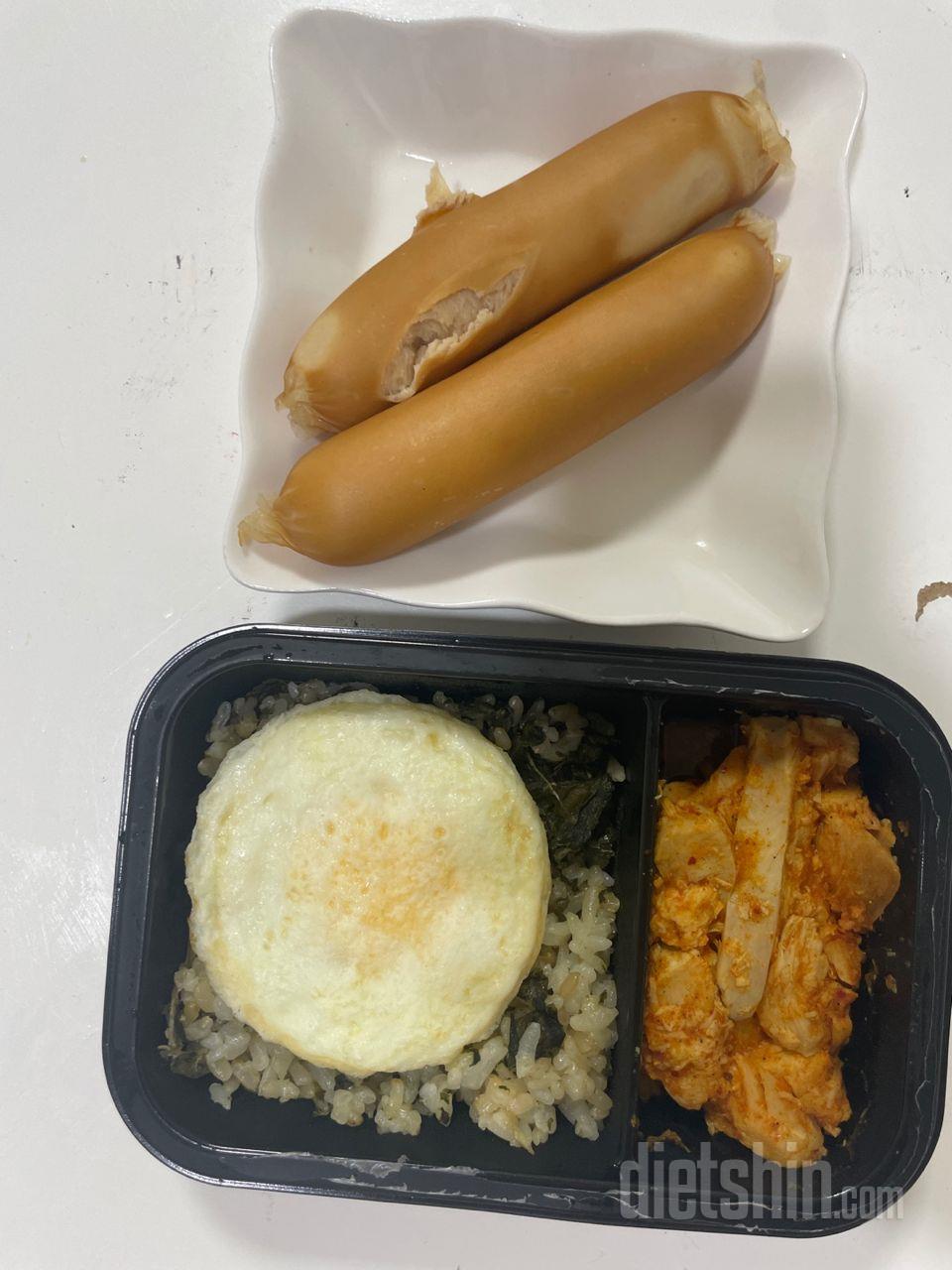 근무 중에 간단히 도시락 먹을때 ㅇㅐ