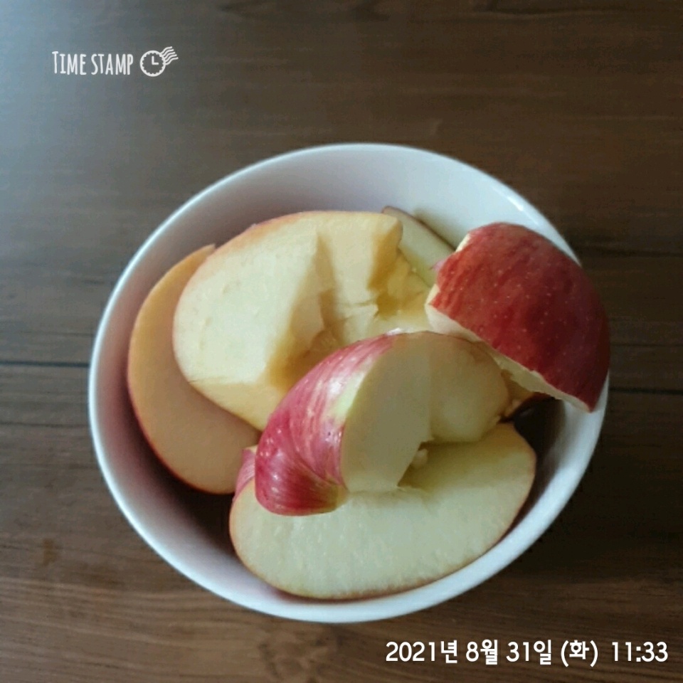 08월 31일( 점심식사 92kcal)