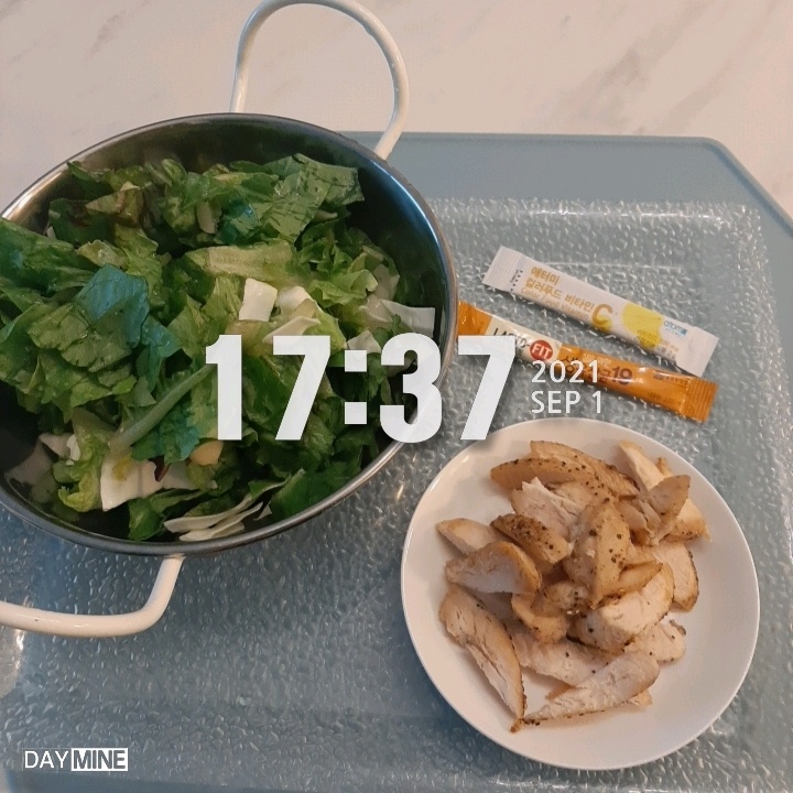 09월 01일( 저녁식사 254kcal)