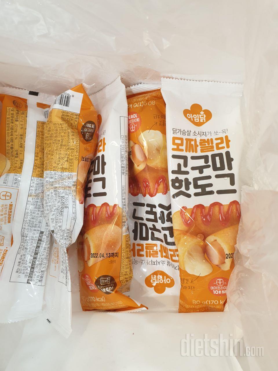 다신샵 핫도그 맛있어요  늘쟁여놓는