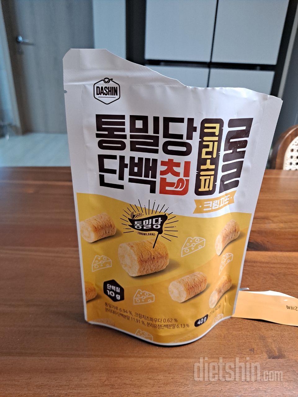 통밀당 크리스피롤 크림치즈맛이 완넌