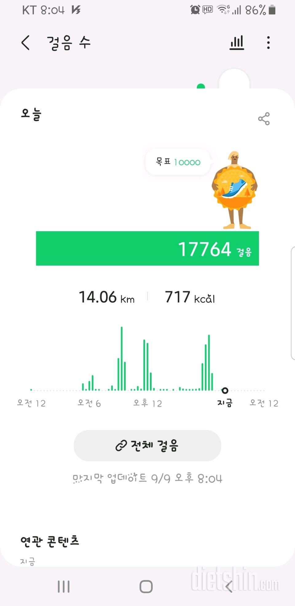 30일 만보 걷기 385일차 성공!