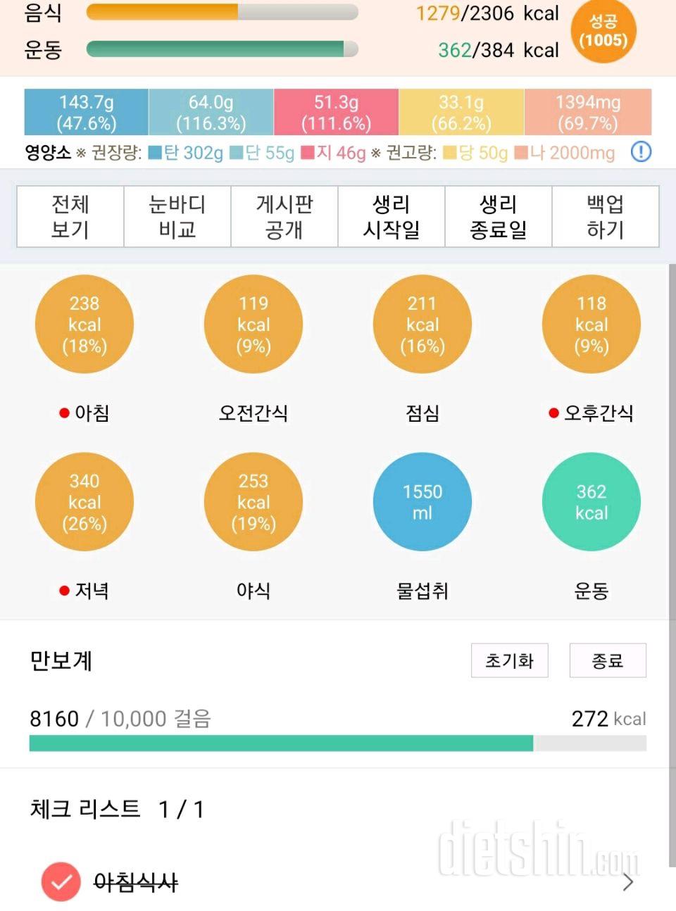 30일 당줄이기 93일차 성공!