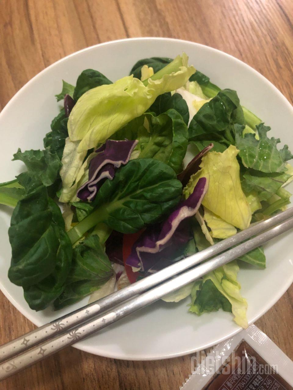 정말 신선해요!
일주일 동안 먹기 딱