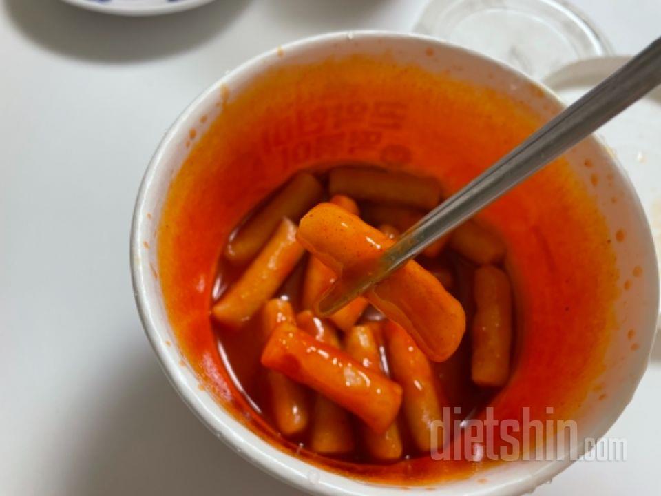 시중에 곤약떡볶이 먹을때마다 너무 맛