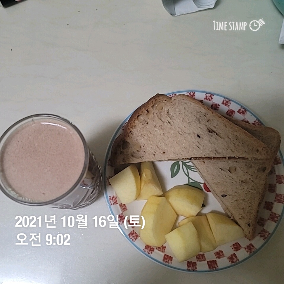 10월 16일( 아침식사 343kcal)