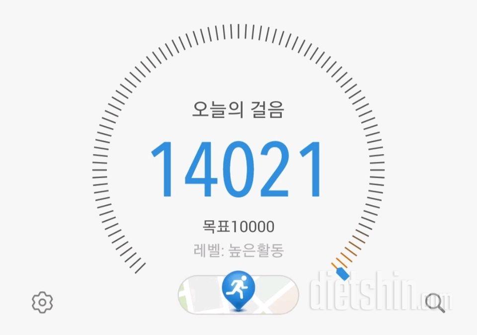 30일 만보 걷기 21일차 성공!