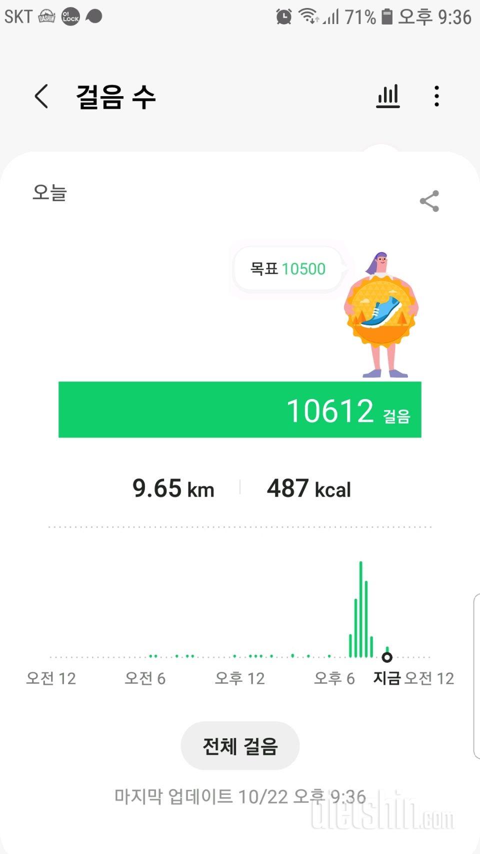 30일 만보 걷기 105일차 성공!