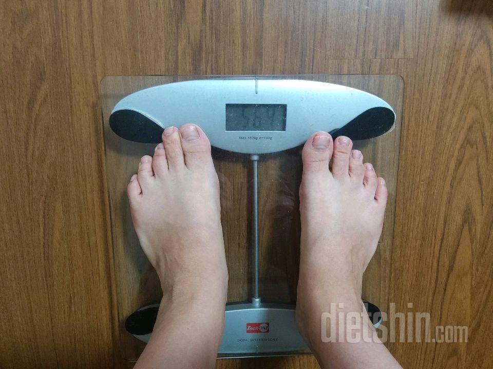 다이어트합시다!!! 56.4kg