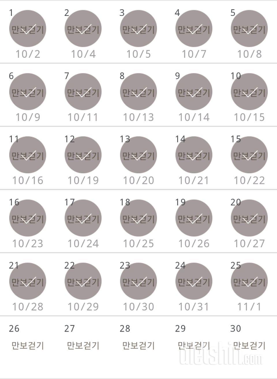 30일 만보 걷기 115일차 성공!