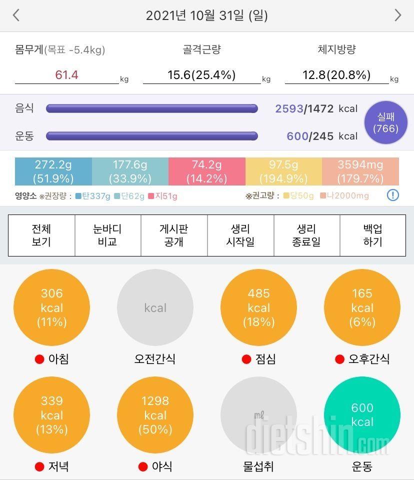 10월 31일 일요일 기록