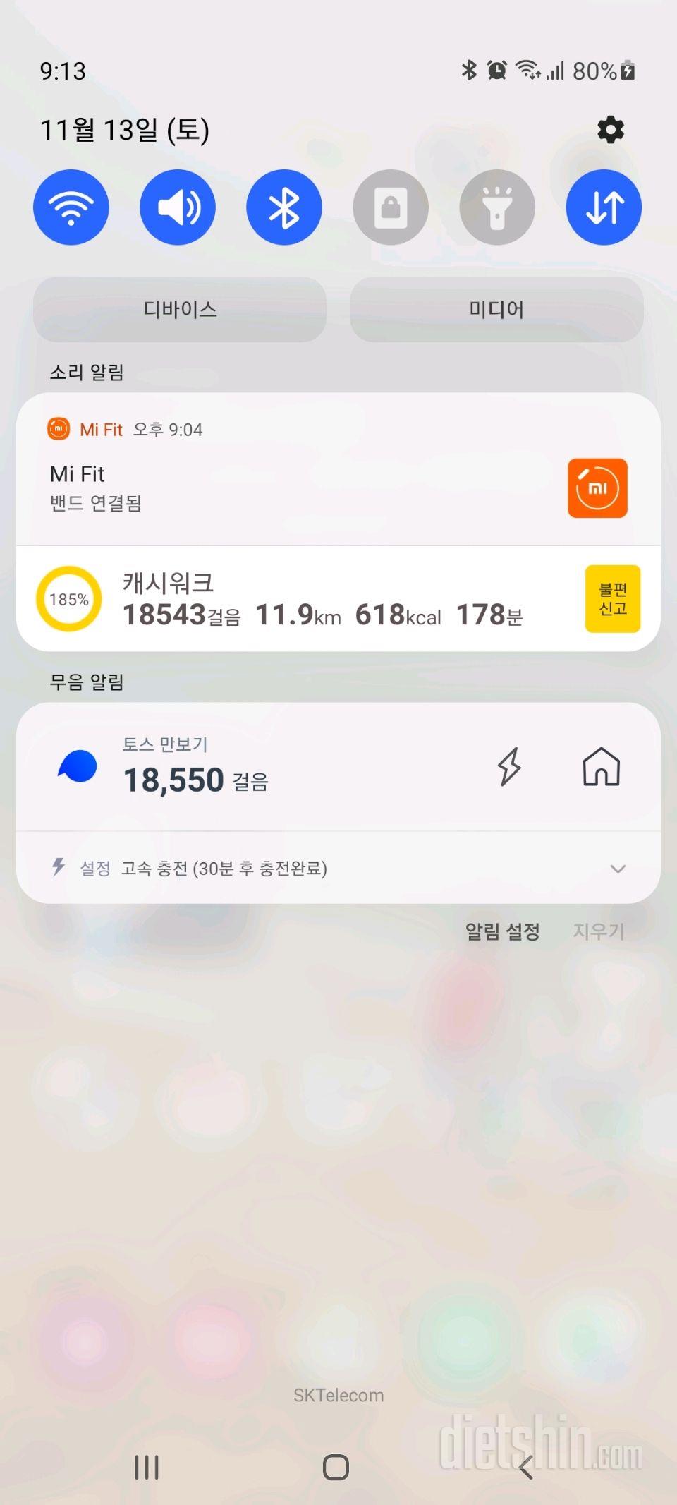 30일 만보 걷기 200일차 성공!