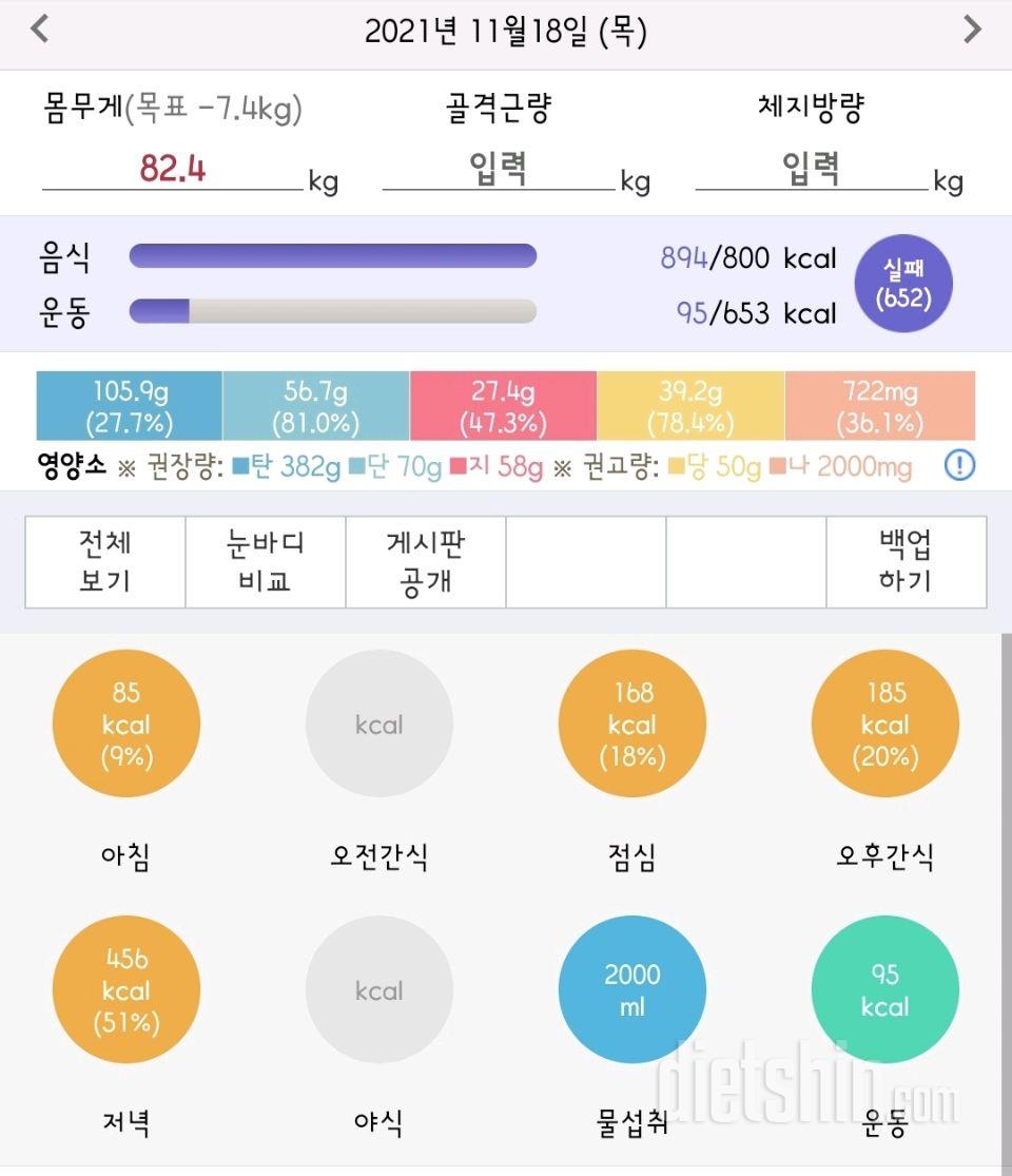 30일 하루 2L 물마시기 32일차 성공!