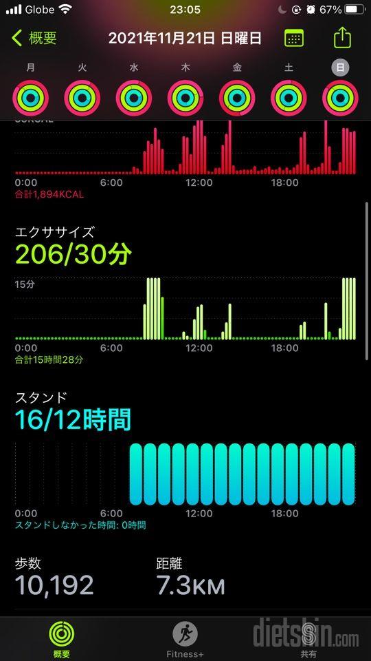 30일 만보 걷기 205일차 성공!