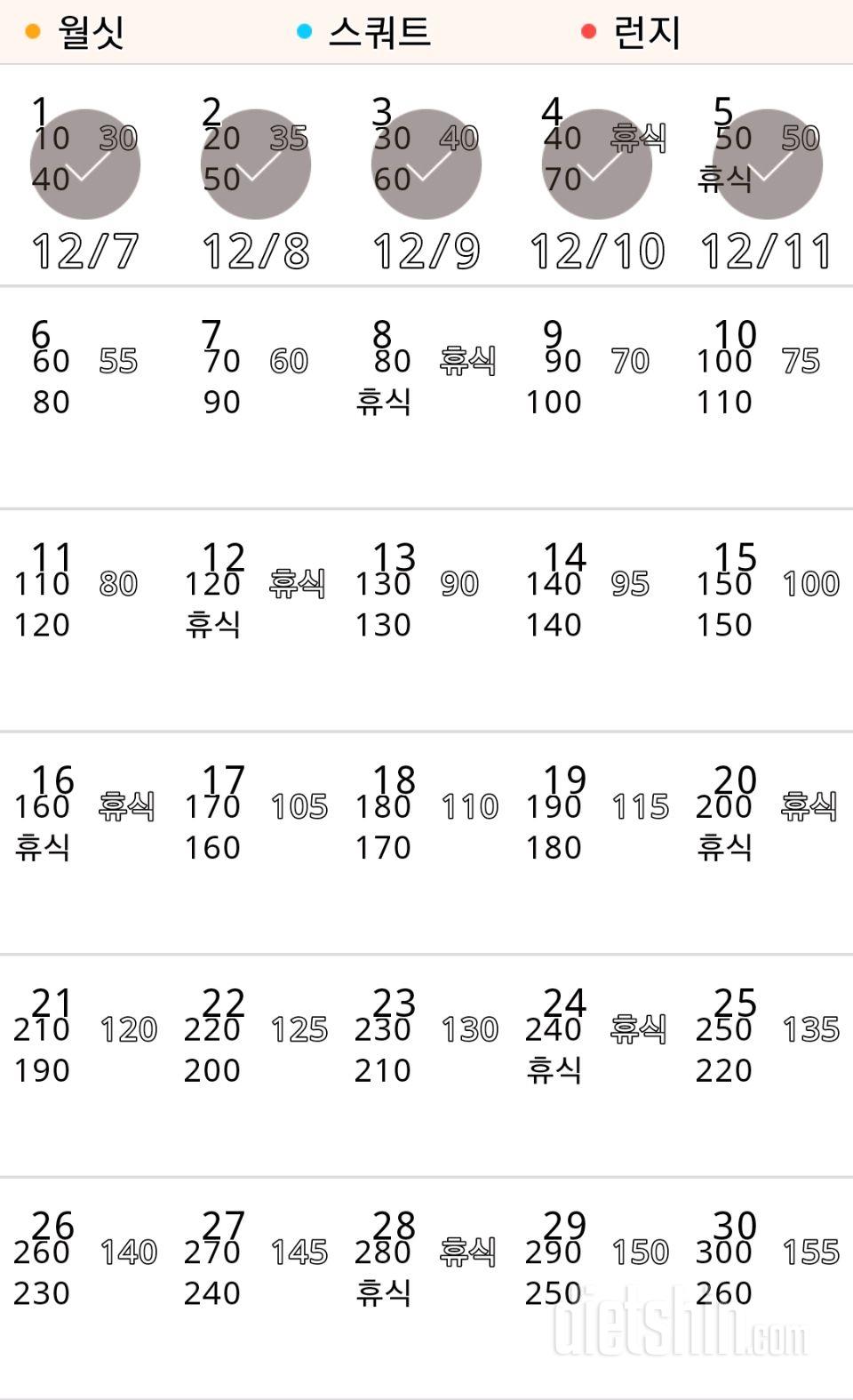 30일 다리라인 만들기 5일차 성공!