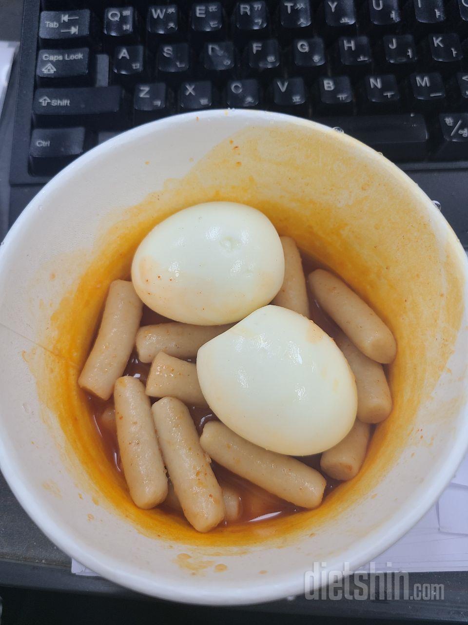 다신샵 떡볶이 최애예요