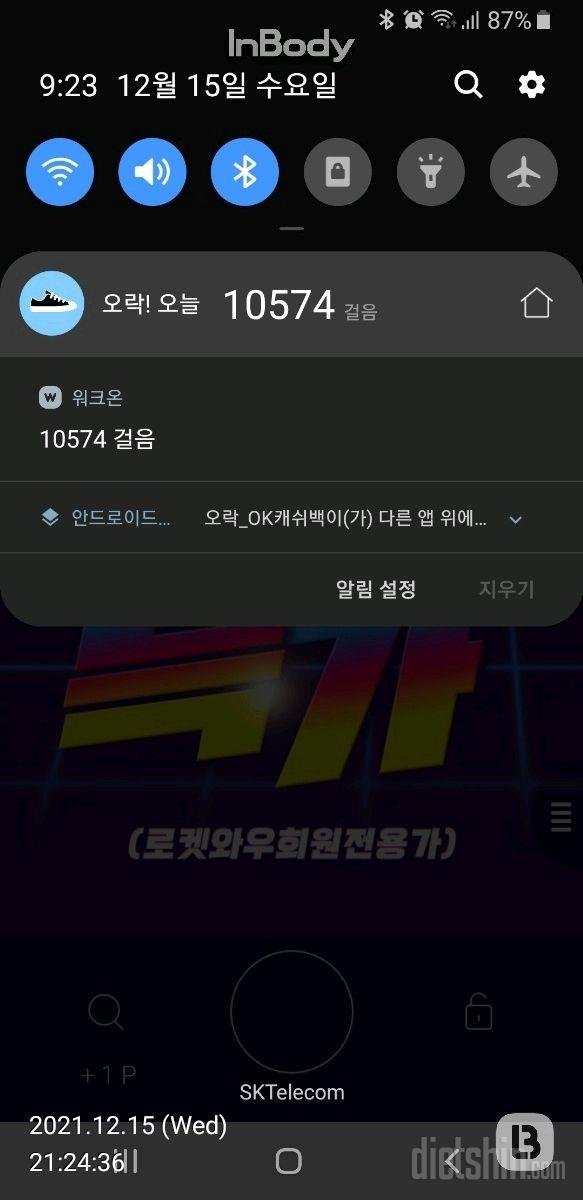 30일 만보 걷기 64일차 성공!