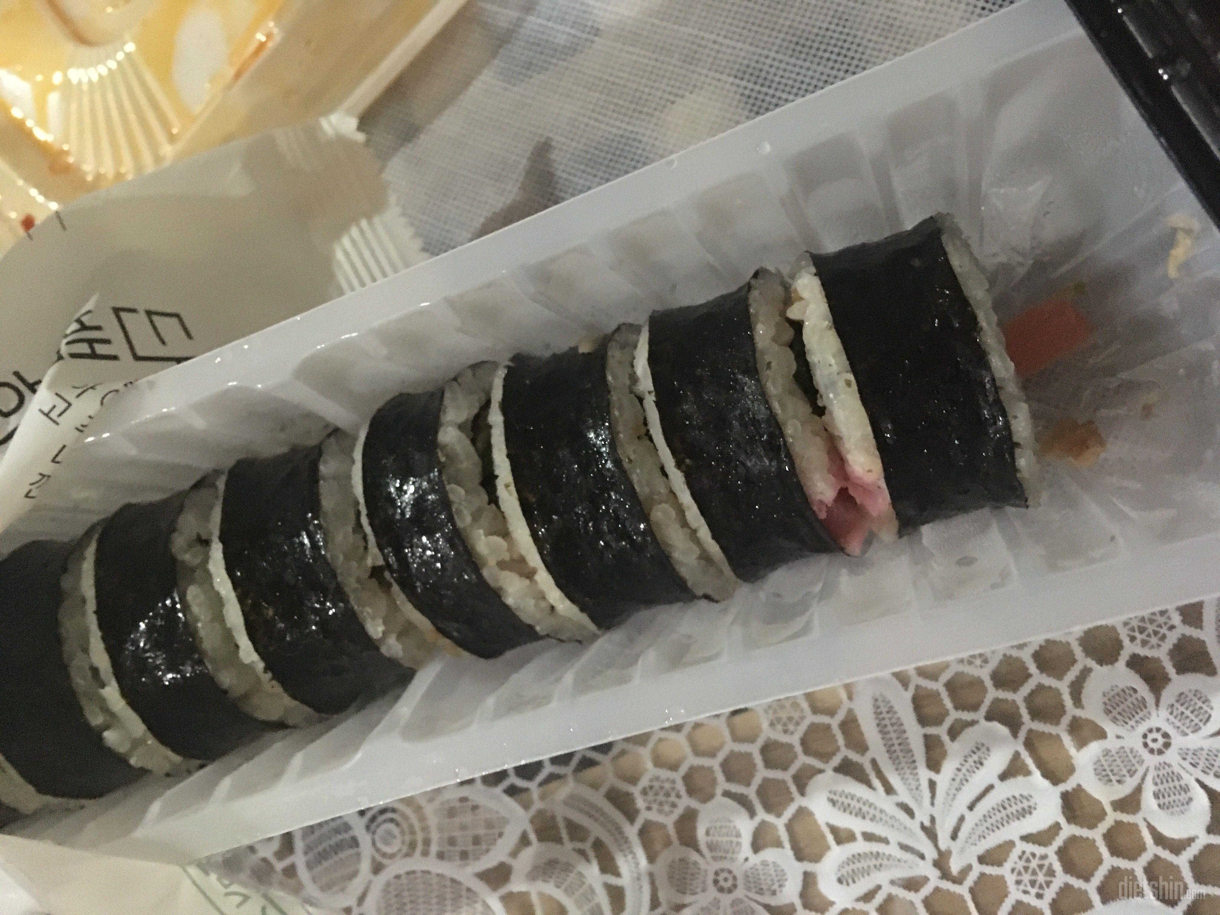 김밥 칼로리가 은근 높다던데 이렇게