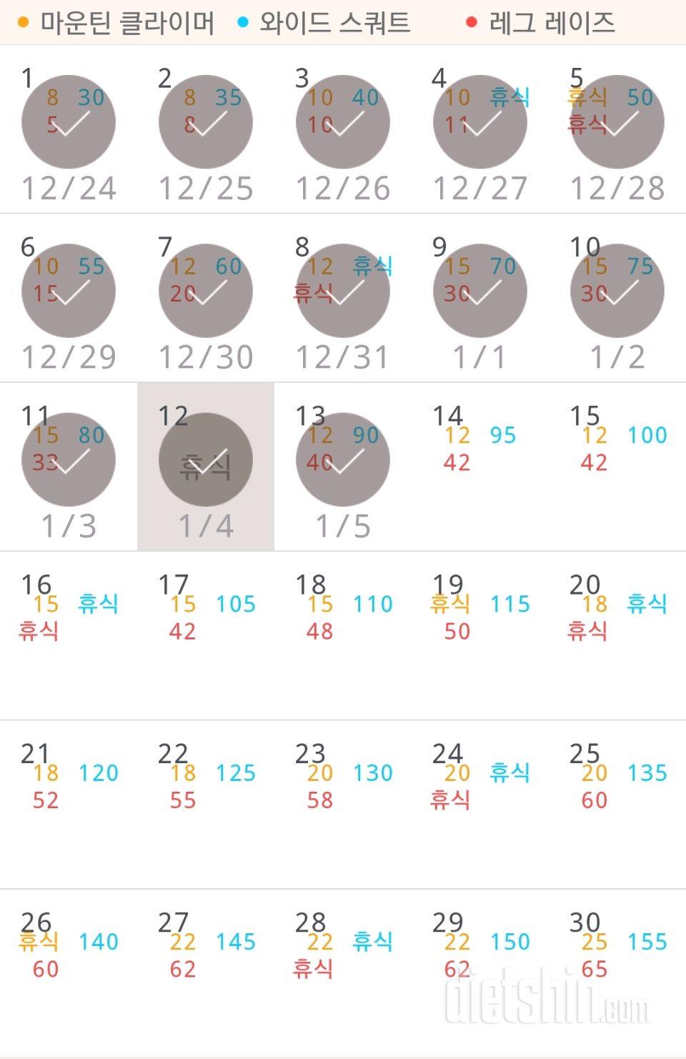 30일 체지방 줄이기 283일차 성공!