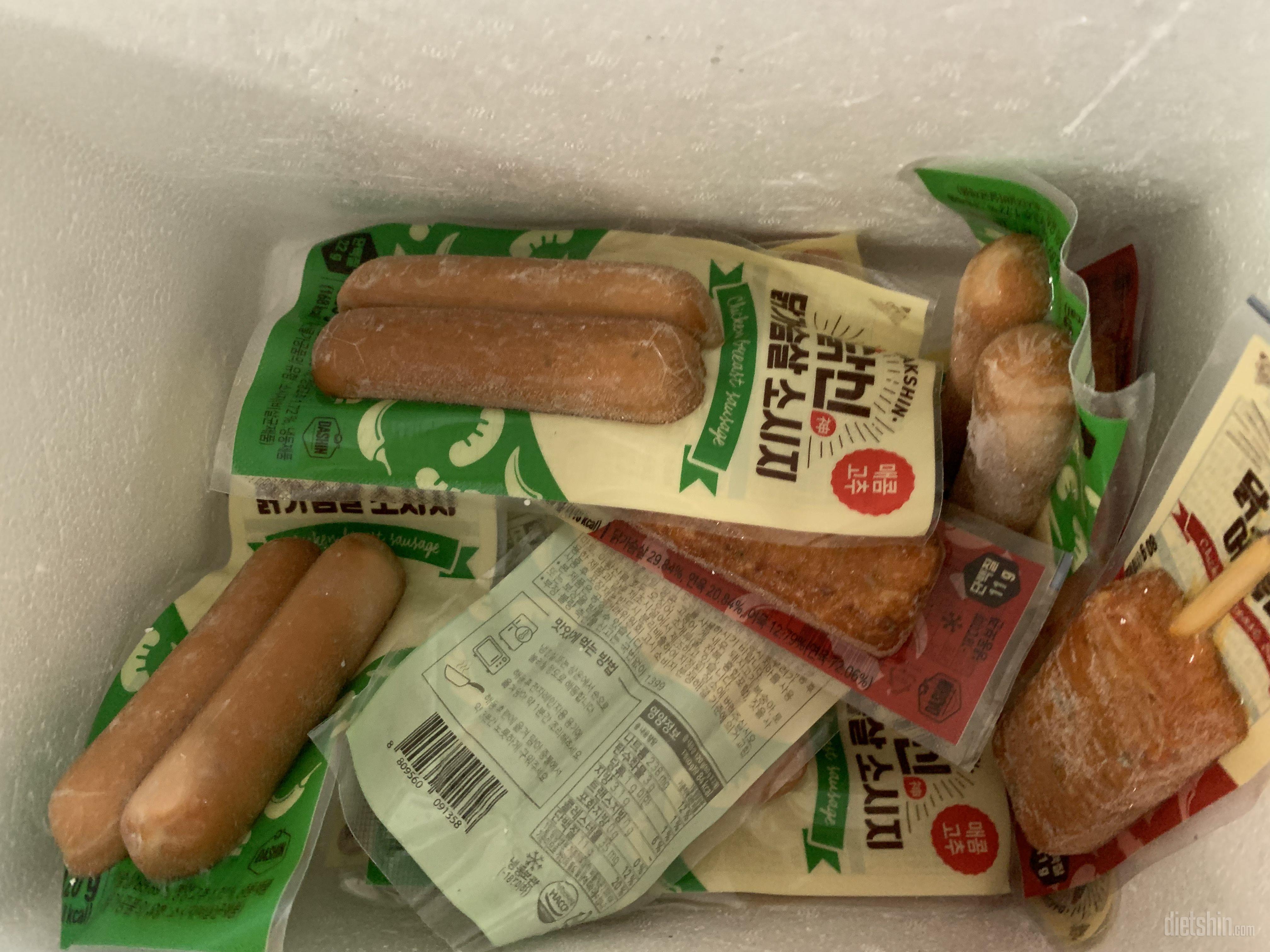 소시지는 원래 먹던거 재주문햇어요 맛