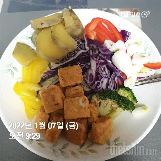 01월 07일( 아침식사 443kcal)