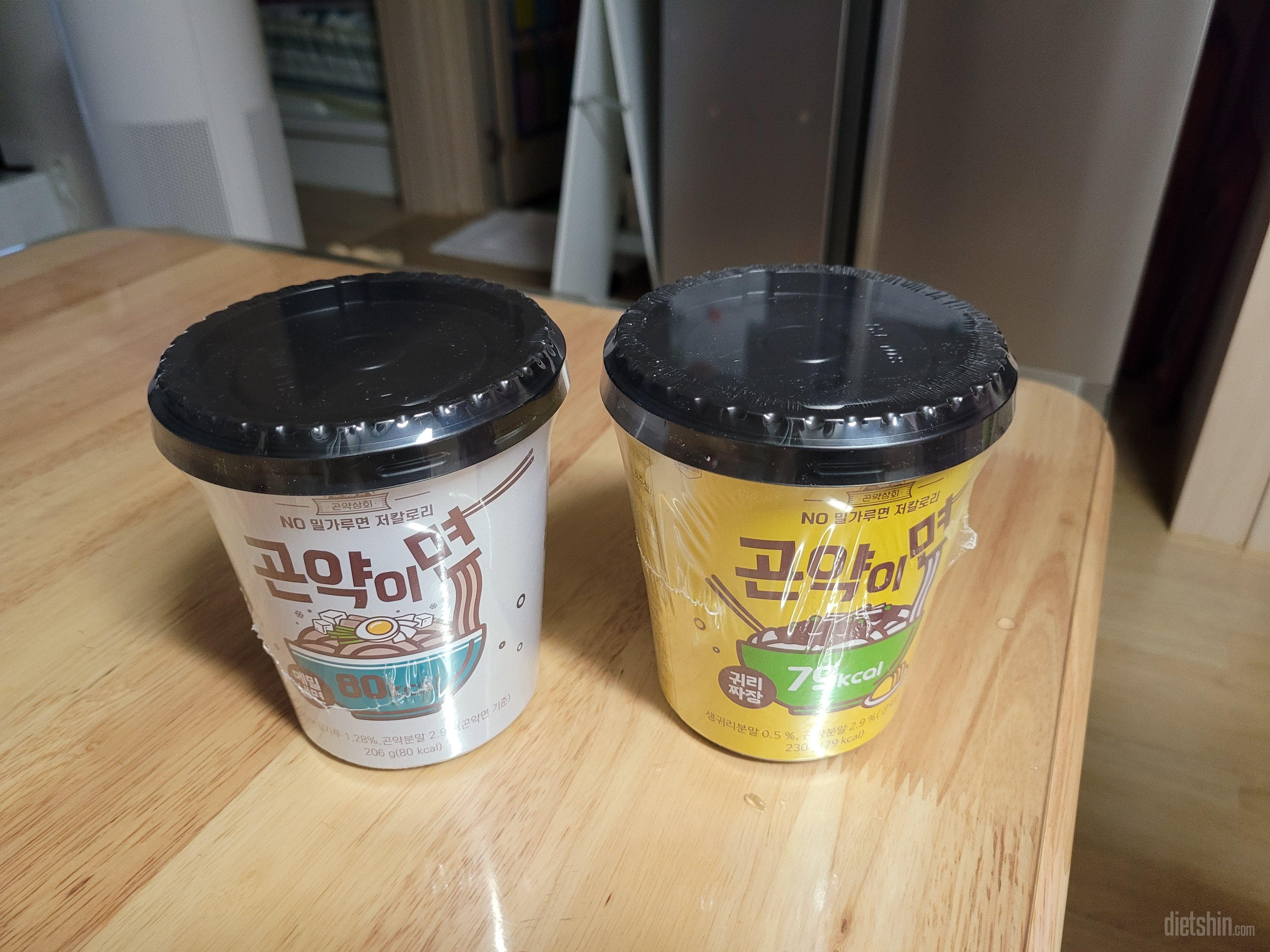 생각보다 맛있어요. 곤약으로 만든제품