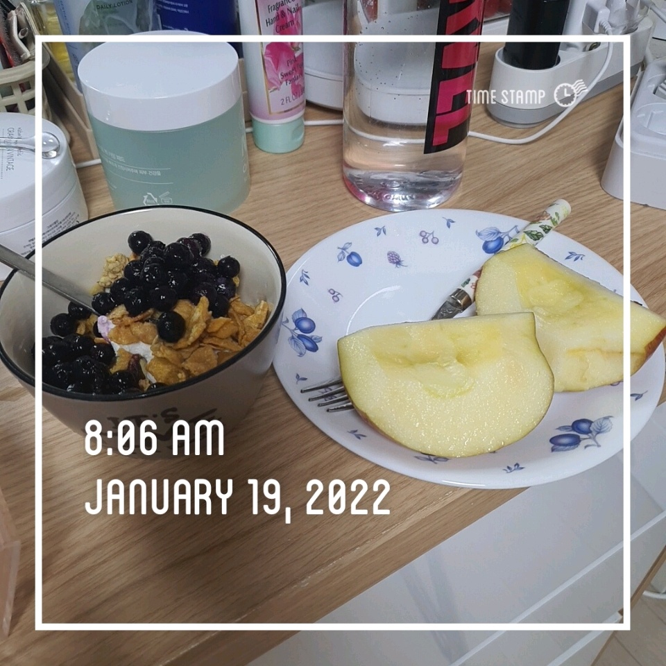 01월 19일( 아침식사 241kcal)