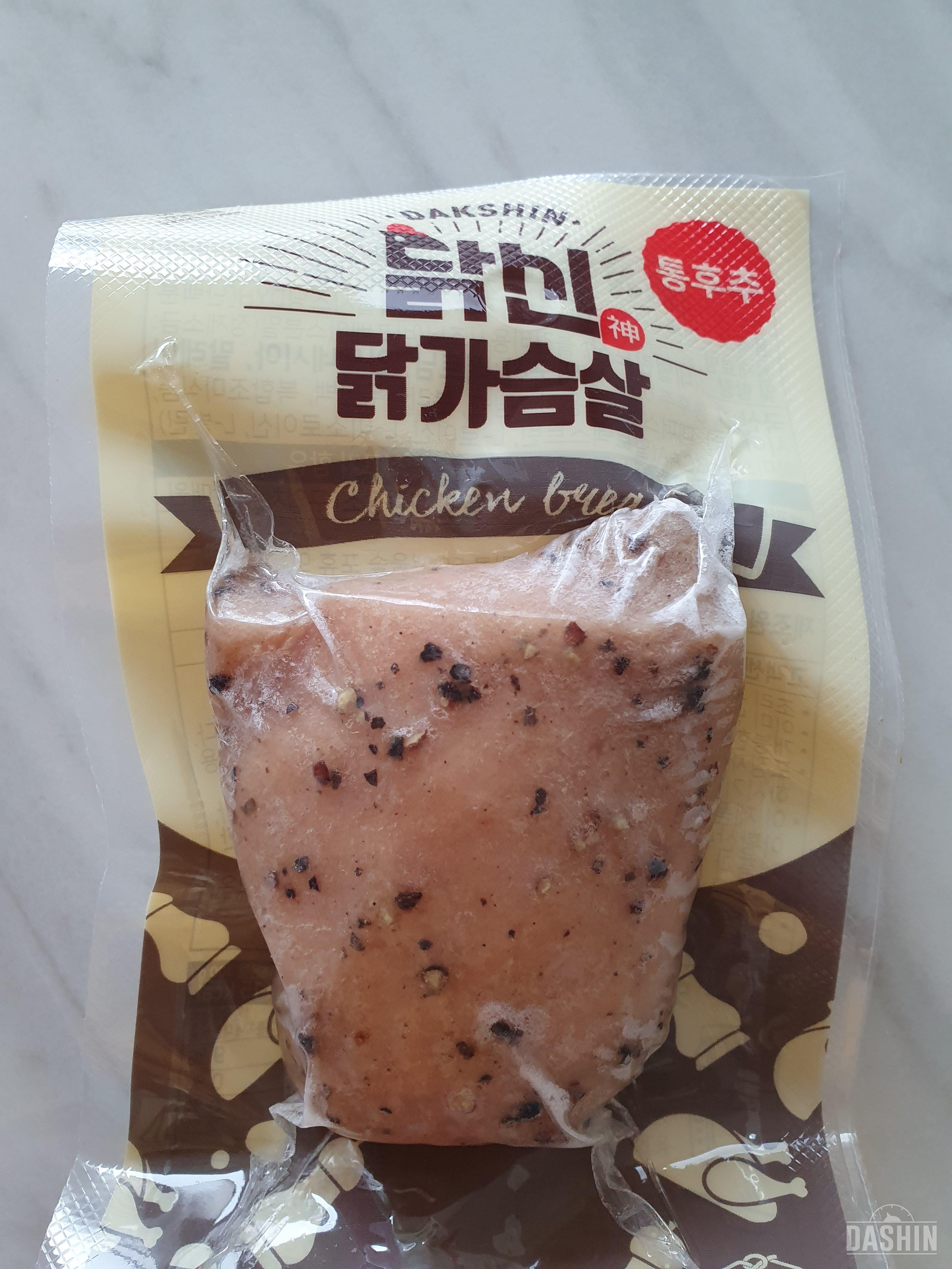 닭신 닭가슴살 통후추 맛있어요~ 먹기