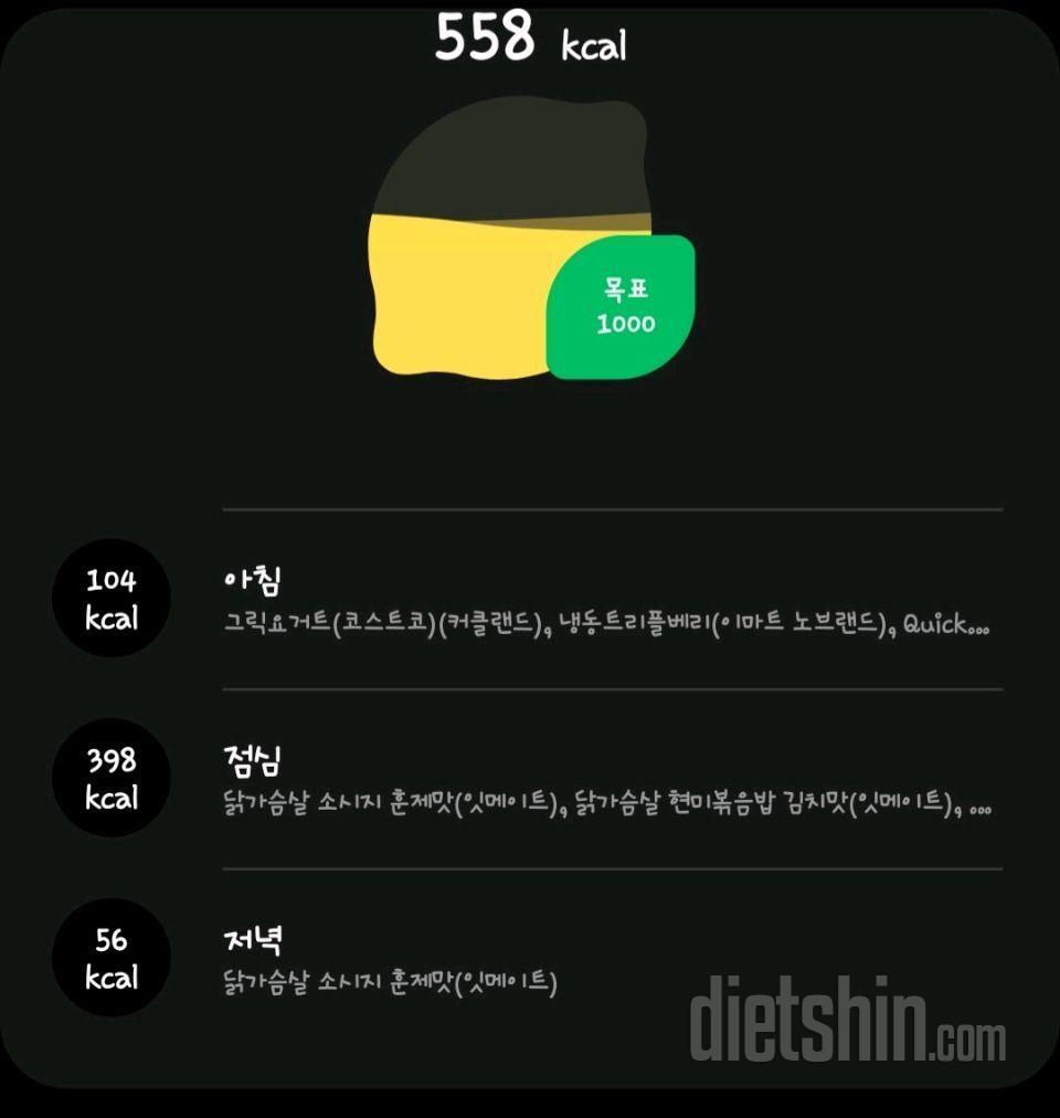 22일부터 시작해서 5일차 첫 다이어터!