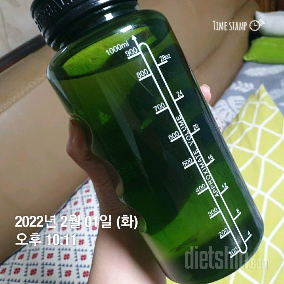 30일 하루 2L 물마시기 3일차 성공!