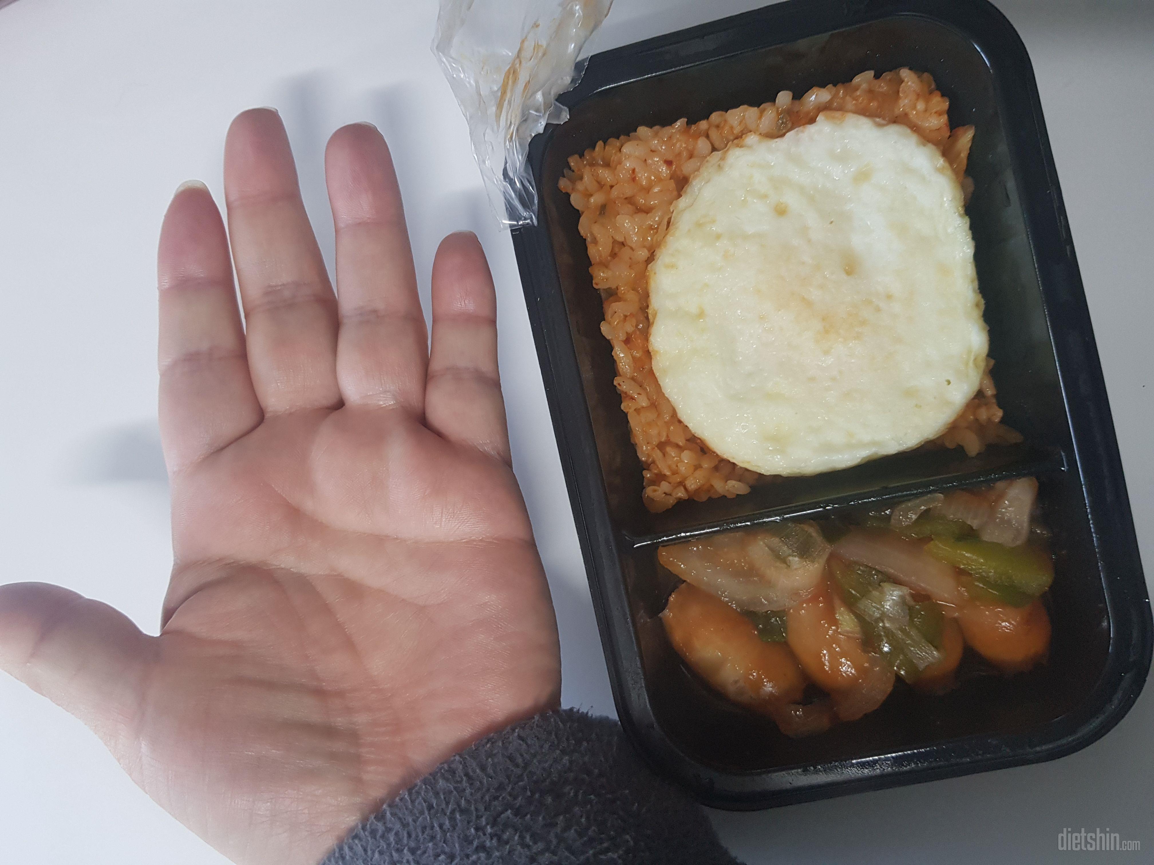 간은 일반식과 차이가 없어요 맛도 좋