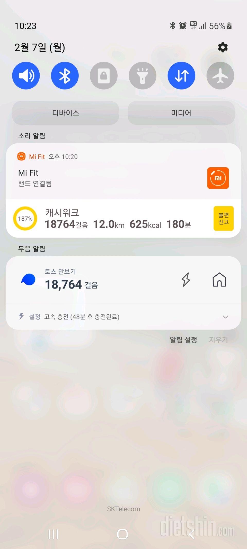 30일 만보 걷기 283일차 성공!