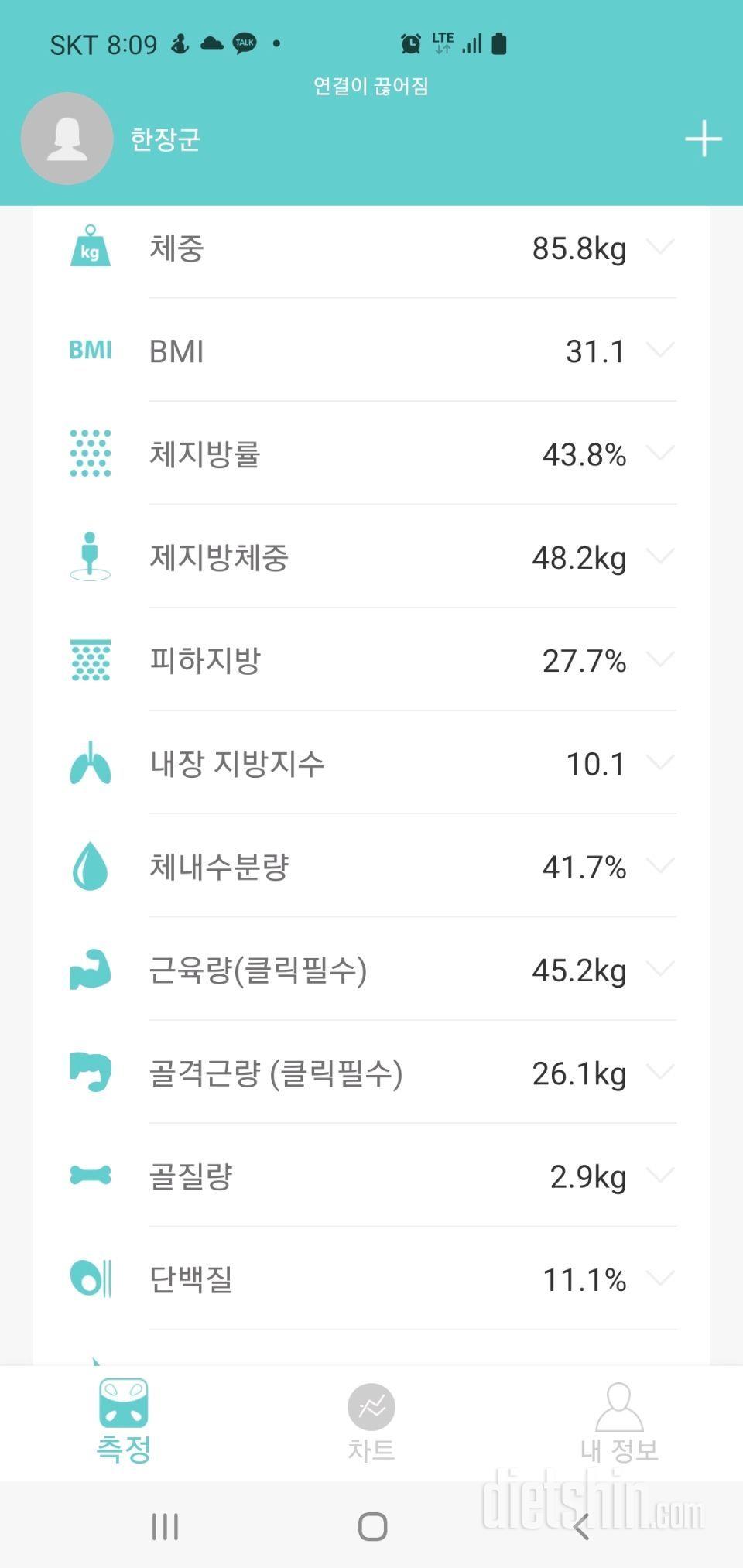 2월 11일 공체 85.8