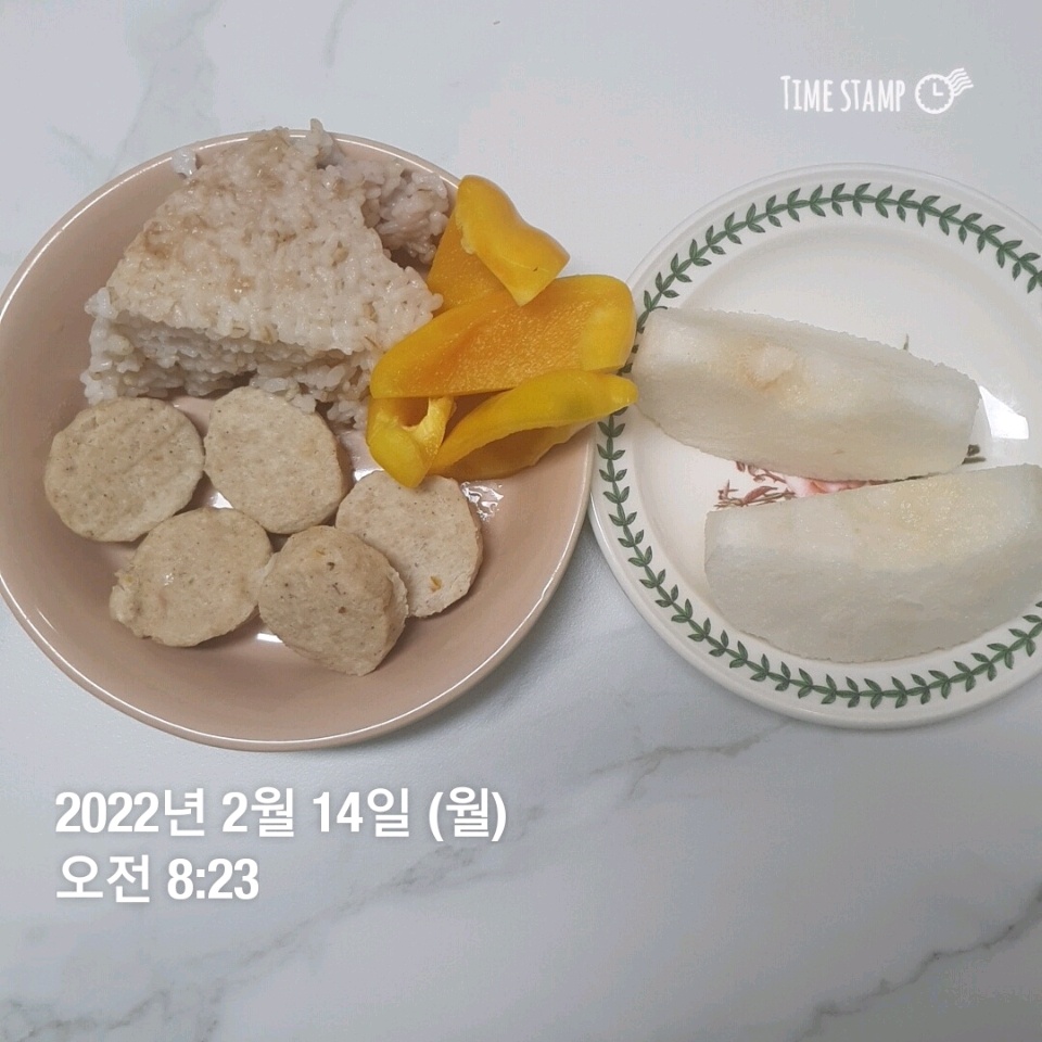 02월 14일( 아침식사 333kcal)