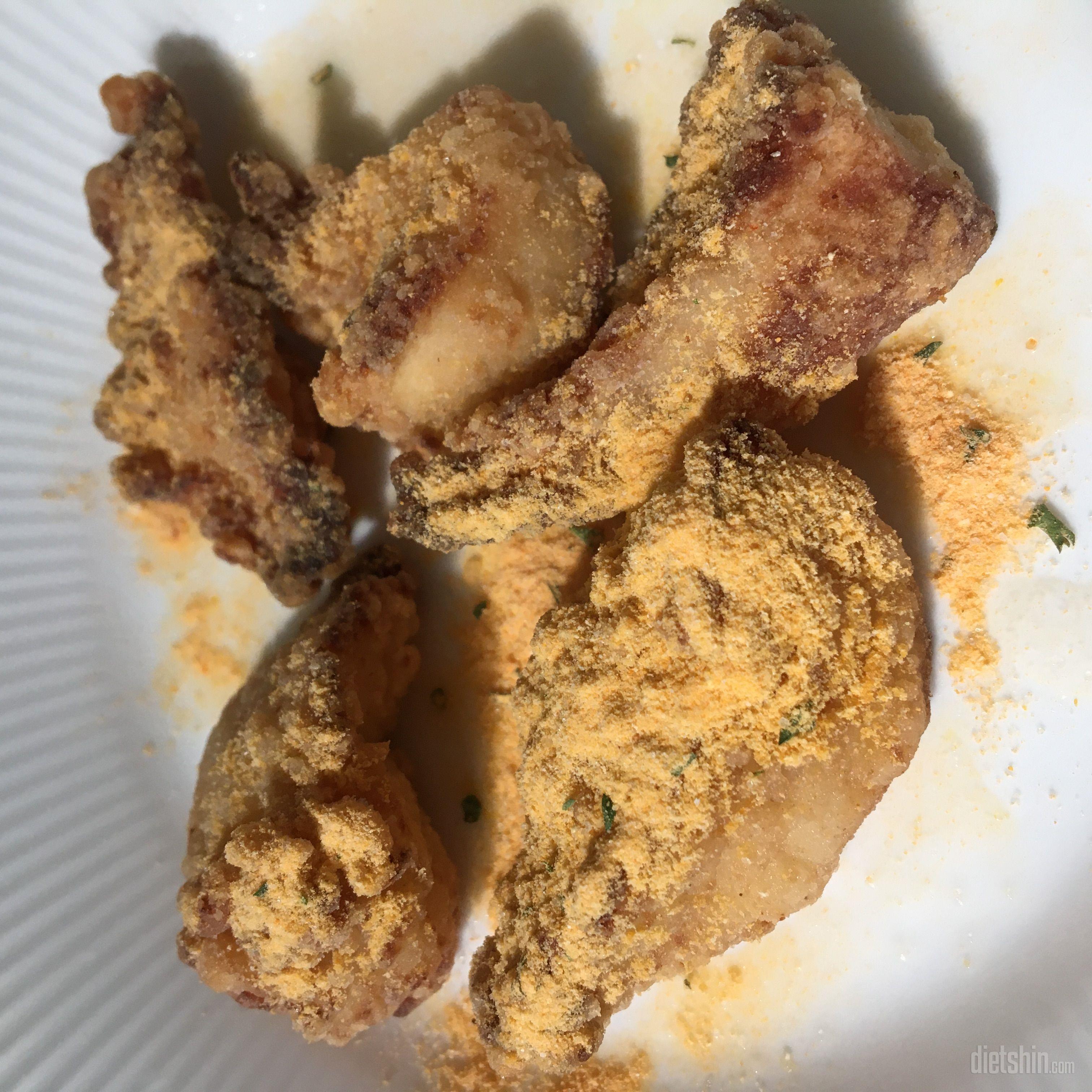 3분의 1정도 오븐조리해서 먹었어요!