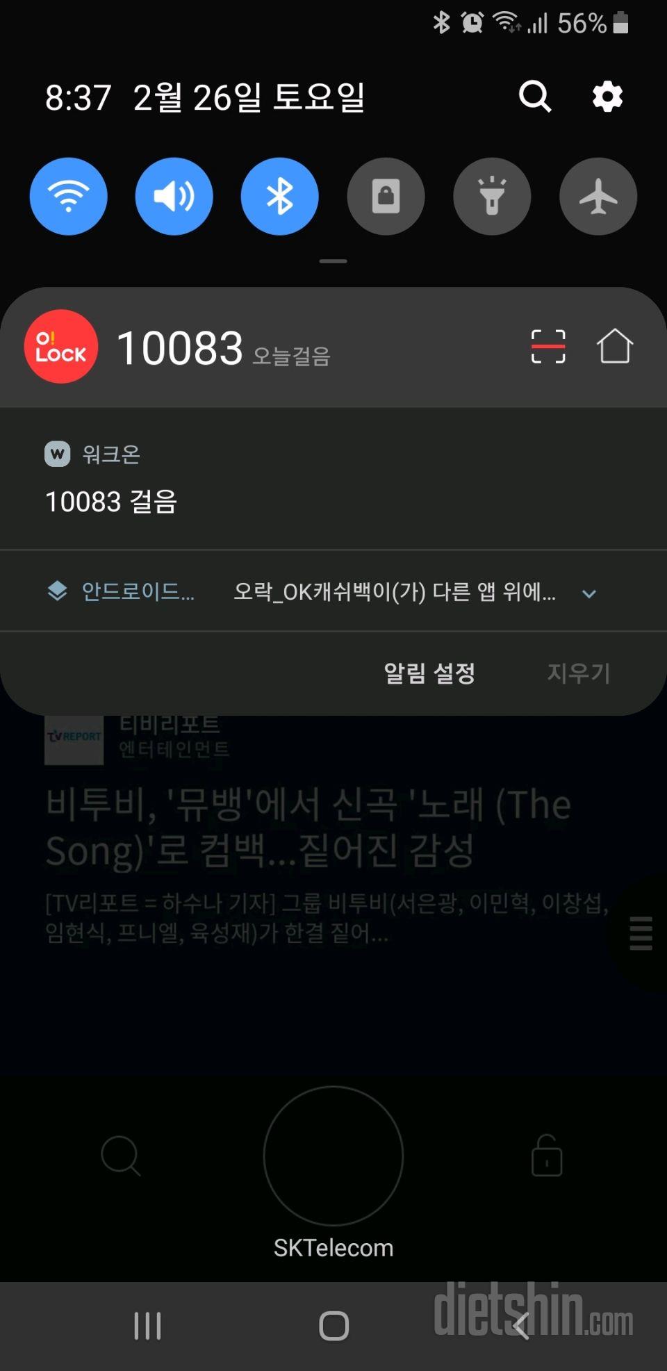 30일 만보 걷기 109일차 성공!