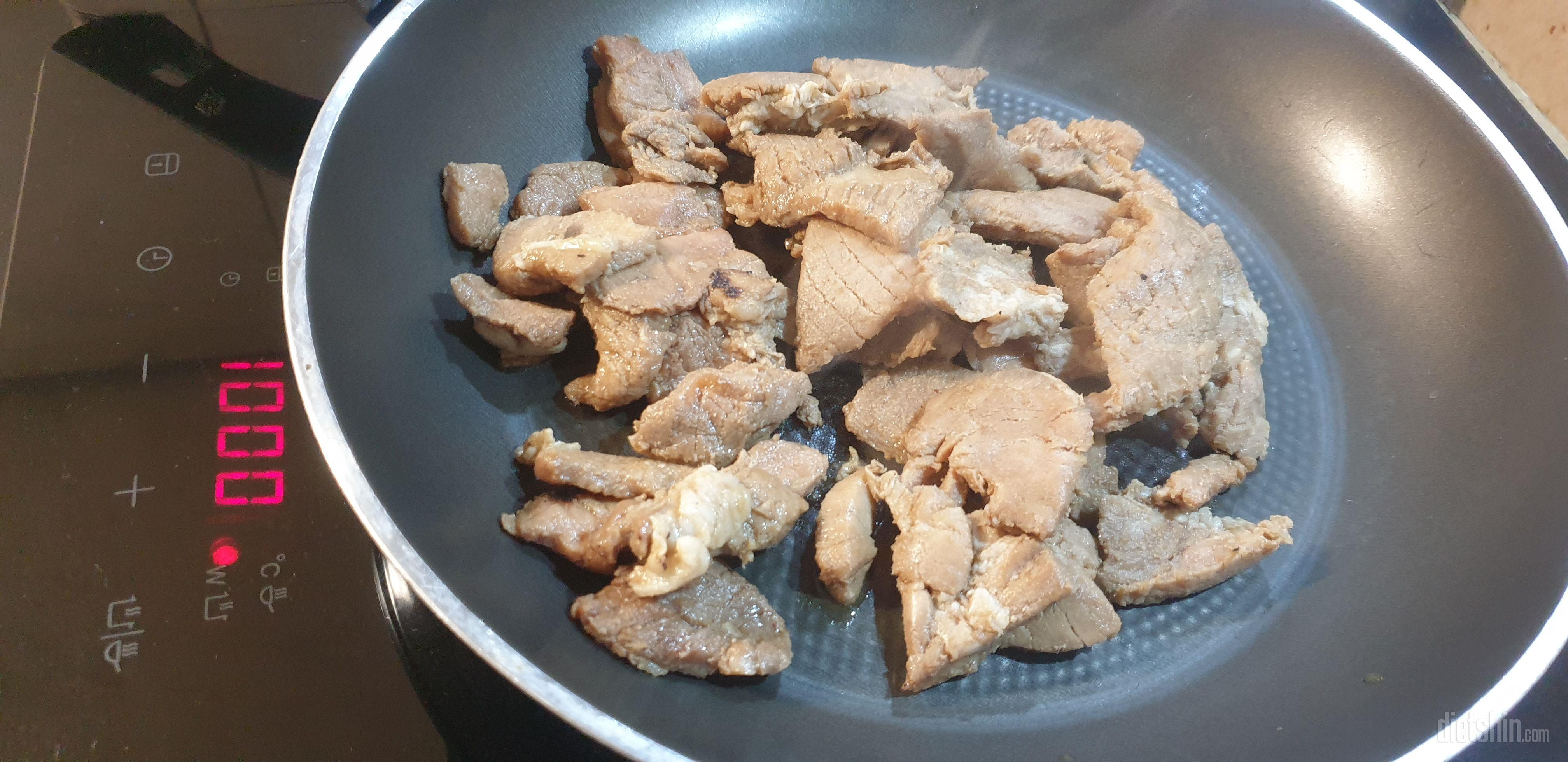 터벅살이라 좀 질기긴 하지만, 기름