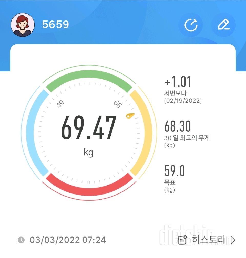 공체올려요(3월3일)