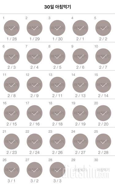 30일 아침먹기 28일차 성공!