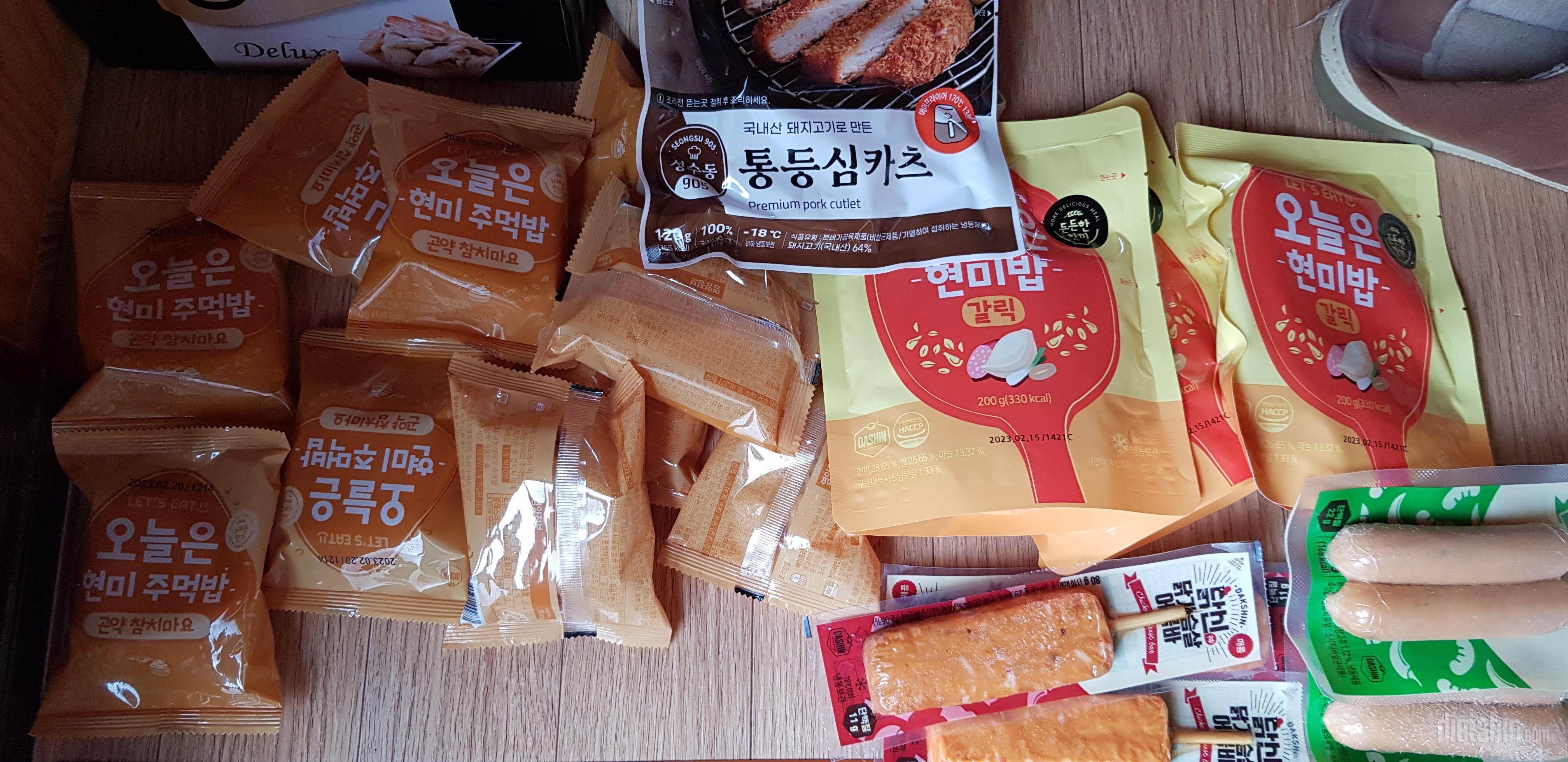 누락없이 다 잘 왔어요. 맛있게 잘먹