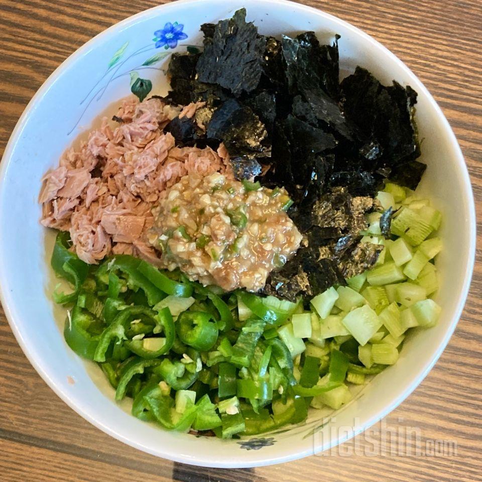 오이김비빔밥