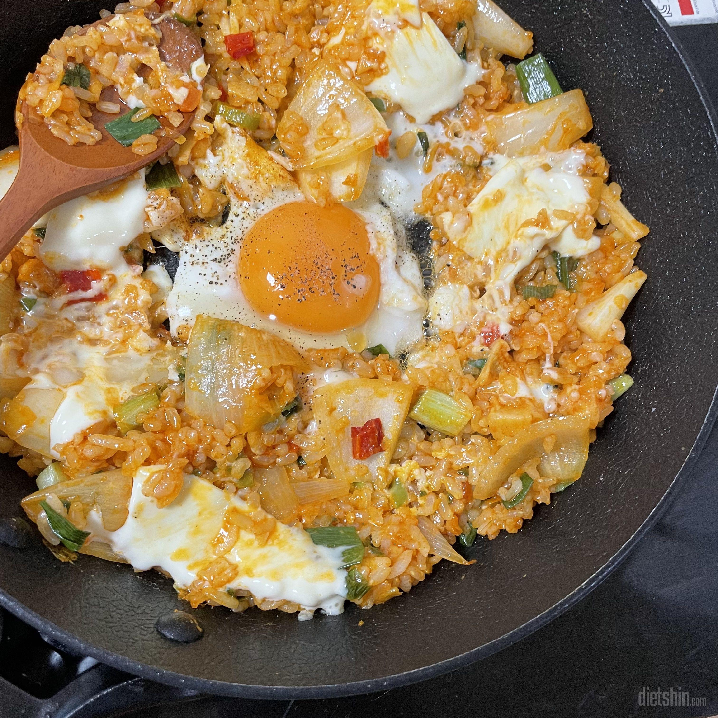 진짜 맛있어요! 양파 대파 치즈 계란