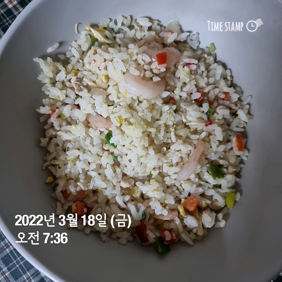 03월 18일( 아침식사 365kcal)