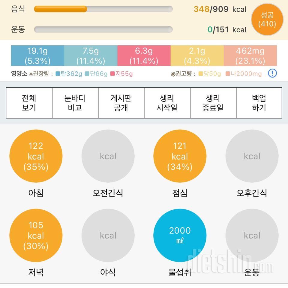 30일 야식끊기 1일차 성공!