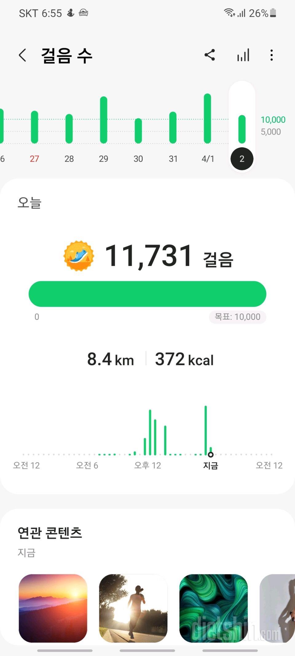 4월2일 날씨가 넘좋네요