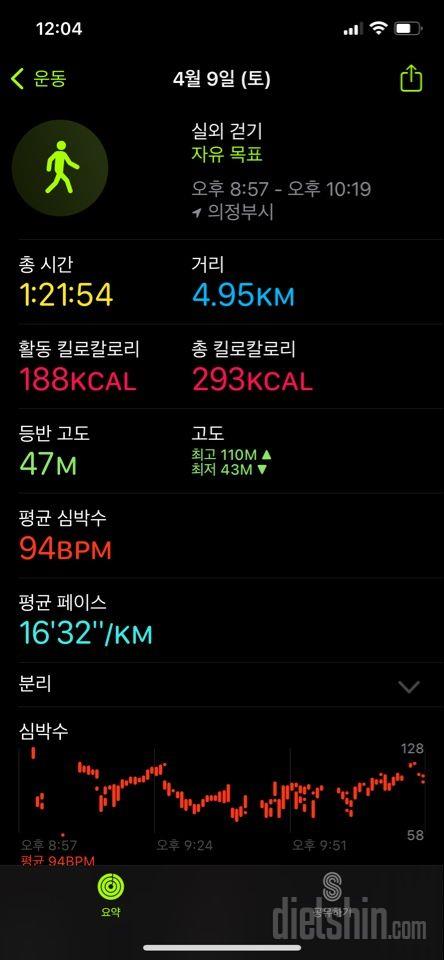 30일 1,000kcal 식단12일차 성공!