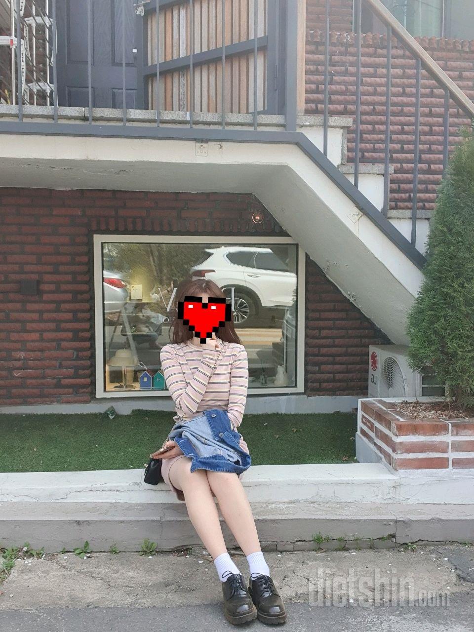 1달 지나고 1.5키로 정도 빠졌어요! 49키로 입성ㅎㅎ