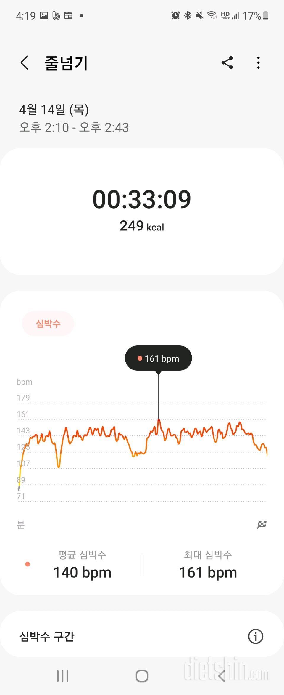 30일 줄넘기15일차 성공!