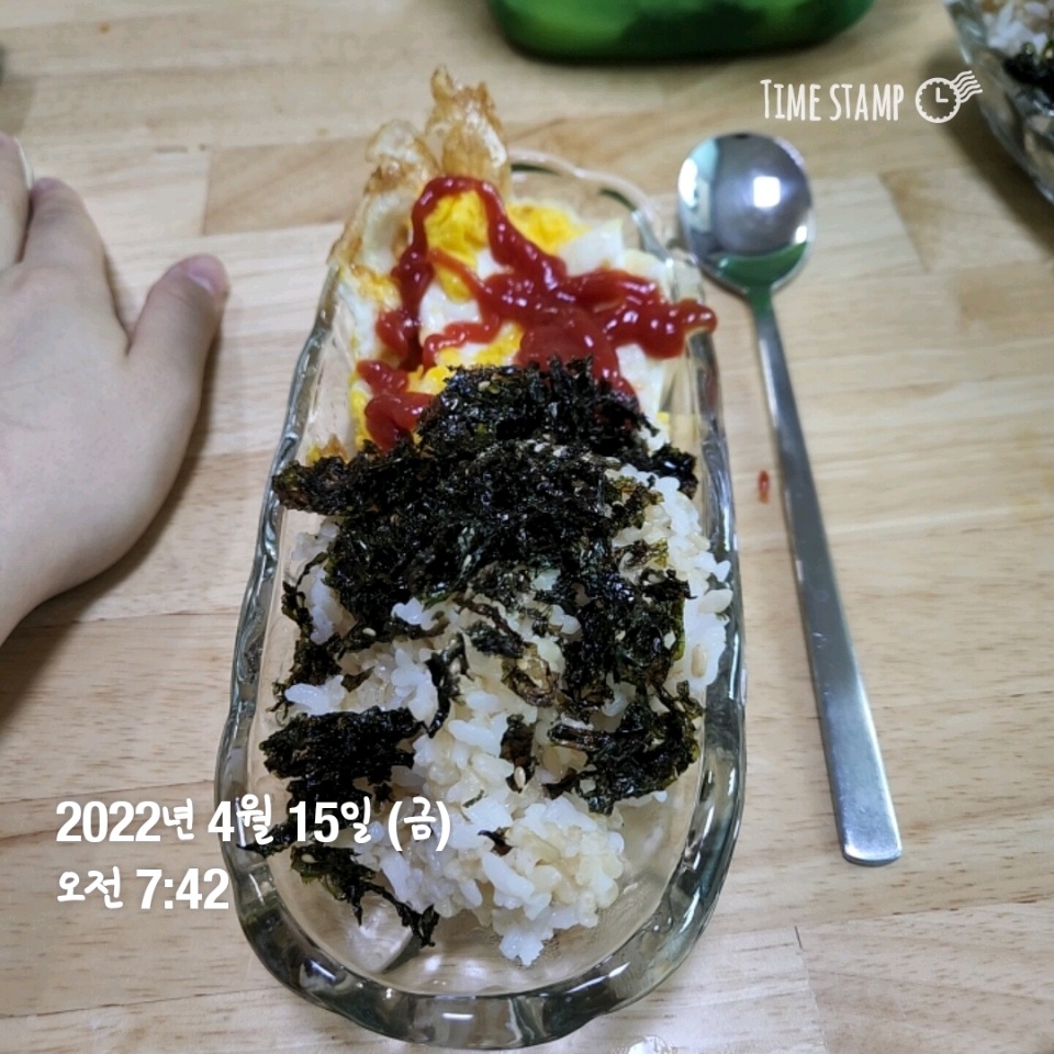 04월 15일( 아침식사 422kcal)