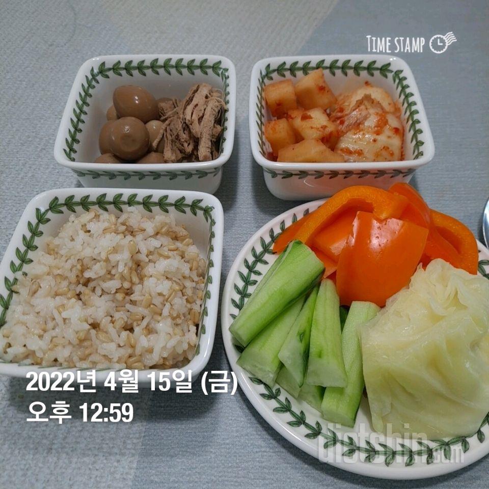 04월 15일( 점심식사 449kcal)